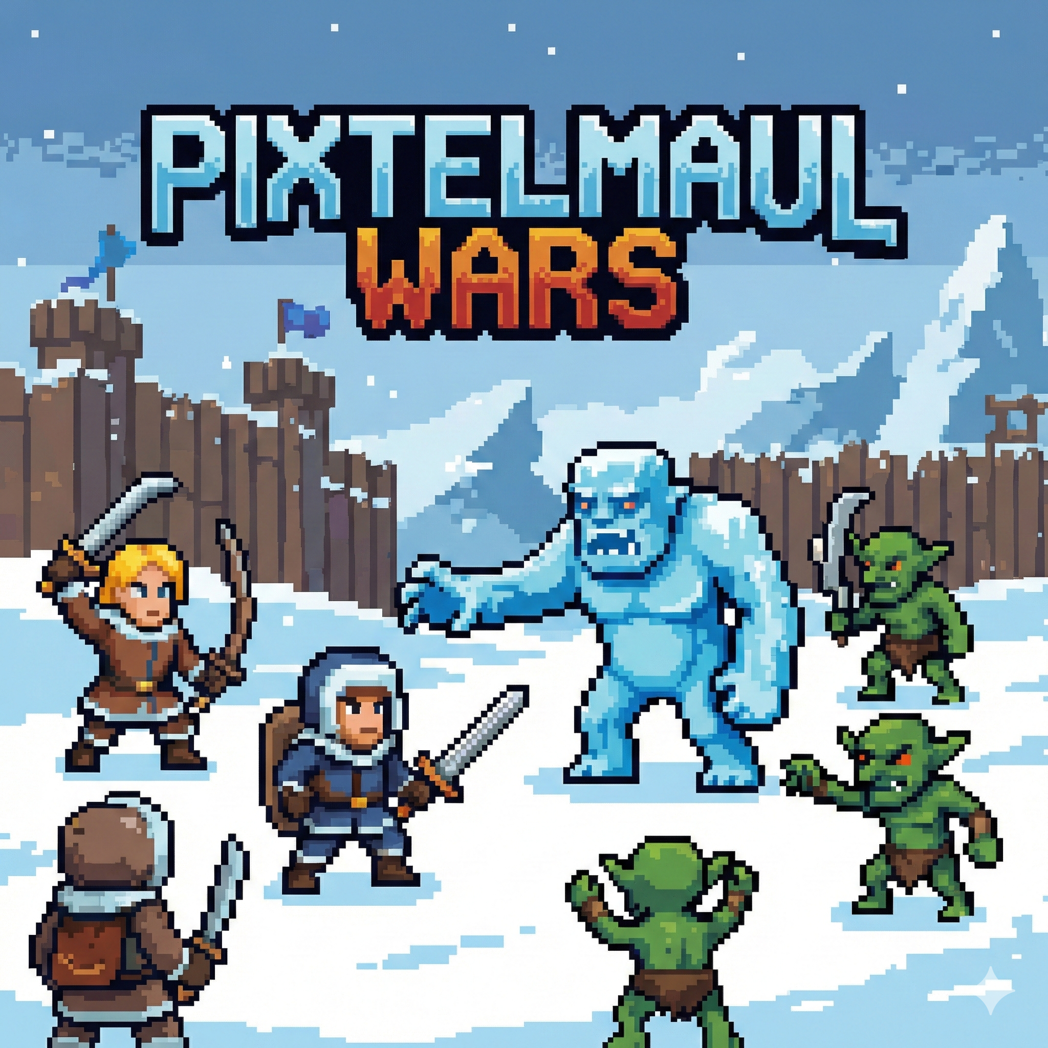 PixelMaul Wars